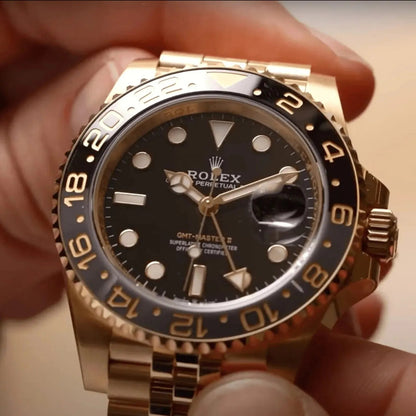 GMT-Master II NEW RELEASE 2023 Jubilee 18ct Yellow Gold 126718GRNR-0001