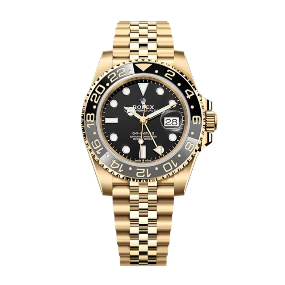 GMT-Master II NEW RELEASE 2023 Jubilee 18ct Yellow Gold 126718GRNR-0001