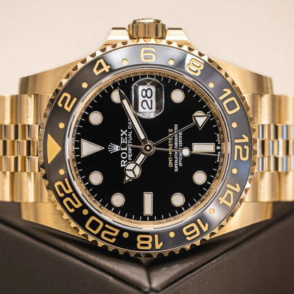 GMT-Master II NEW RELEASE 2023 Jubilee 18ct Yellow Gold 126718GRNR-0001